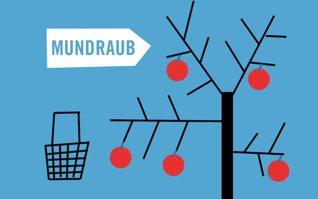 Regional Fallobst sammeln Regional Fallobst sammeln