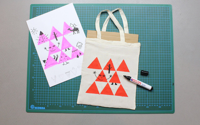 DIY Stoffbeutel, Jutebeutel selber bemalen Anleitung DIY Stoffbeutel, Jutebeutel selber bemalen Anleitung