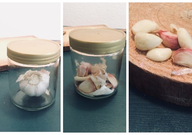 fuer-den-schraubglastrick-brauchst-du-ein-glas-mit-utopia-enya-unkart-190204_download Um mit dem Schraubglastrick Knoblauch zu schälen, brauchst du ein Glas mit hartem Deckel.