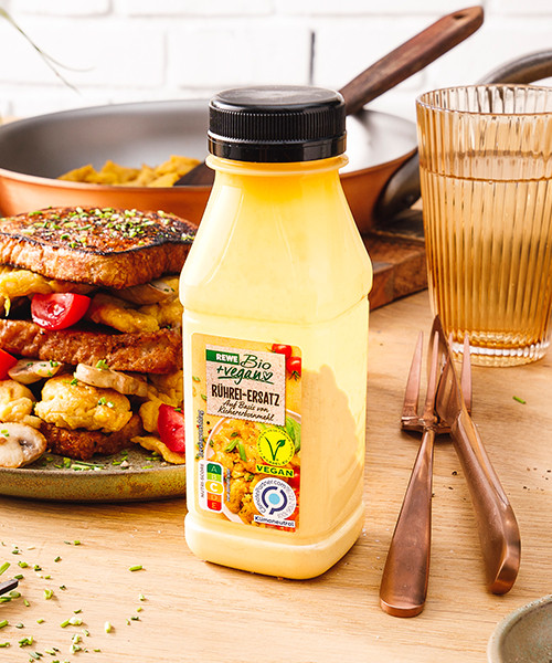 Rewe Bio + vegan Rührei-Ersatz
