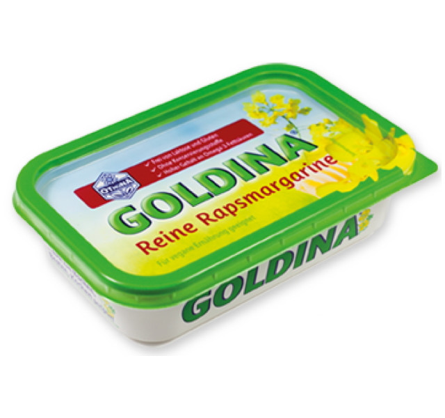 Goldina Reine Rapsmargarine – Margarine ohne Palmöl