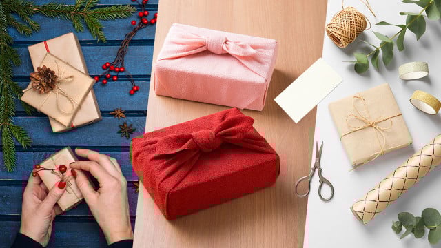 Geschenke verpacken, umweltfreundlich einpacken Geschenke verpacken, umweltfreundlich einpacken
