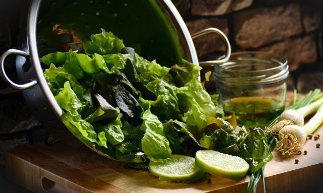 Salad greens provide important nutrients.