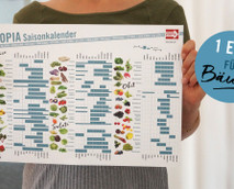 Seasonal Calendar for Fruits and Vegetables: Think Global, Eat Local!
