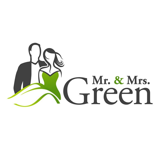 Mr. & Mrs. Green Logo Mr. & Mrs. Green Logo