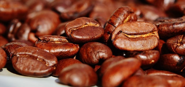 kaffee gesund Geröstete Kaffeebohnen