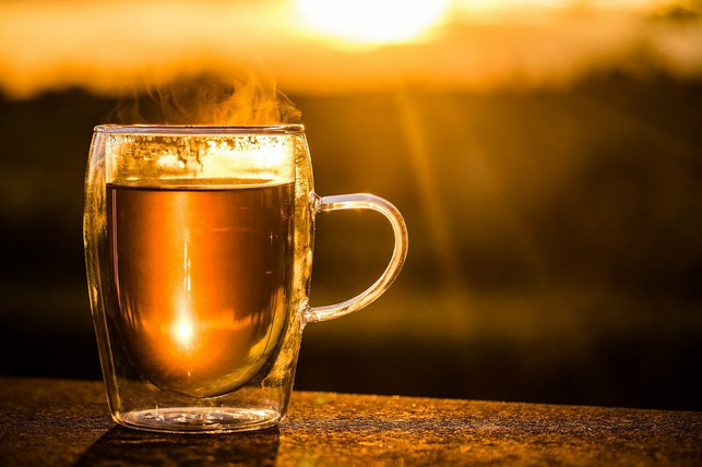 Teas made from calming medicinal herbs can promote relaxation and calm.