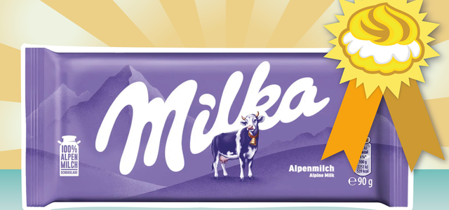 Milka Goldener Windbeutel 2025