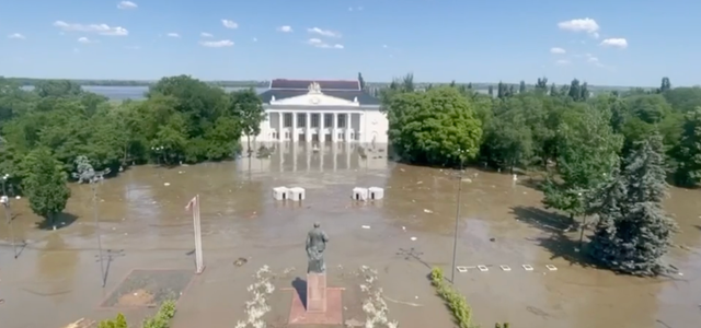 Im Ukraine-Krieg wurde ein Staudamm zerstört - nun werden Krankheiten befürchtet