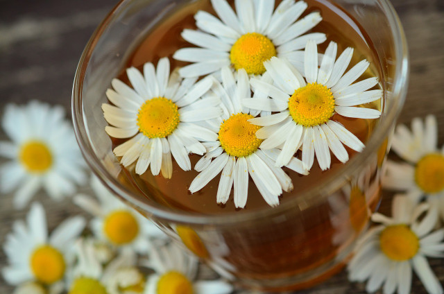 Chamomile tea helps if you've been drinking bad milk.