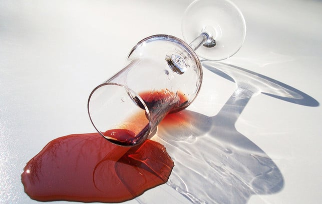 rotwein fleck