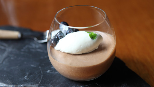 Chocolate moose Lebkuchenmousse