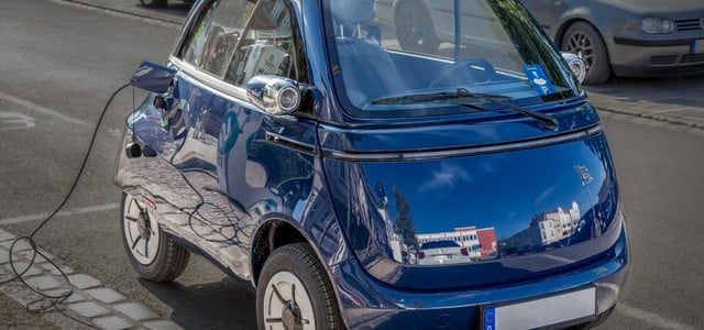 E-Auto im Kleinstformat: noch selten auf unseren Straßen zu sehen