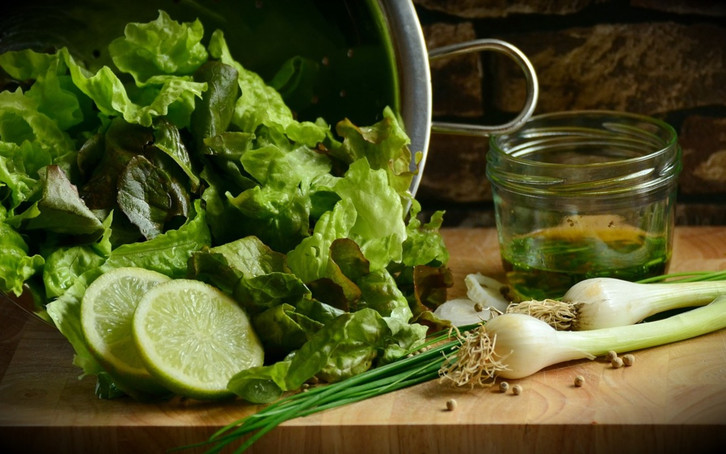 green-salad-tastes-best-with-homemade-cc0-pixabay-congerdesign-180626 Green salad tastes best with homemade dressing.