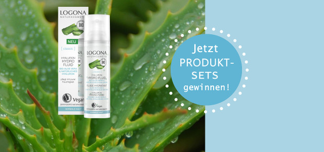 LOGONA jetzt Produktsets gewinnen Hydro Fluid