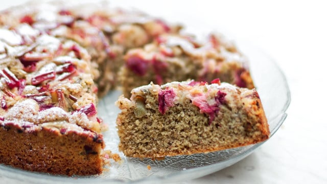 veganer-rhabarberkuchen-cc0-pixabay-malgorzatahaggu-190326 Veganer Rhabarberkuchen