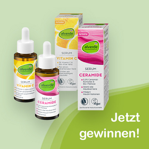 alverde Gewinnspiel Produktpaket gewinnen