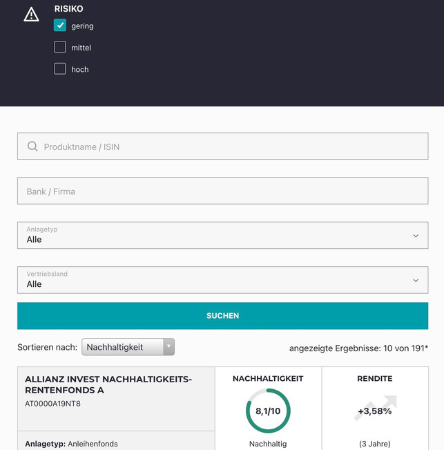 auch-bei-cleanvest-ist-die-auswahl-bei-nachhaltige-utopiascreenshot-cleanvest-211022_download Auch bei Cleanvest ist die Auswahl bei nachhaltigen Anlagen mit wenig Risiko gering.