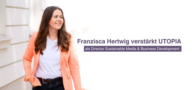 Franzisca Hertwig wird Director Sustainable Media & Business Development
