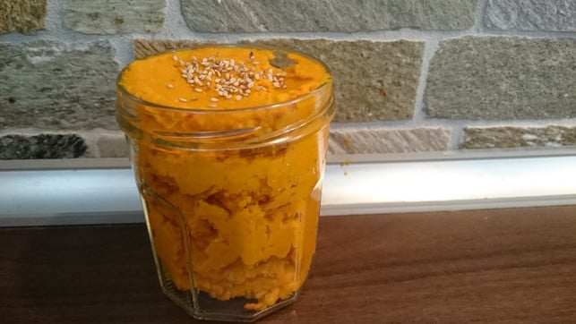 aufstrich-selber-machen-u-kuerbis-hummus-161026-1280x720 Vegane Aufstriche selber machen, Kürbis und Kichererbsen: Kürbis-Hummus