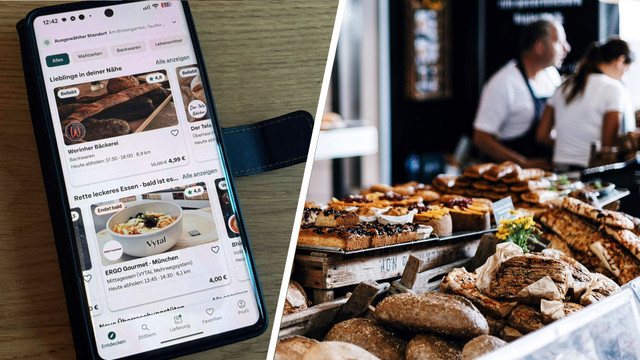 app-too-good-to-go Mit der App Too Good To Go Lebensmittel retten und Geld sparen, zum Beispiel in der Bäckerei
