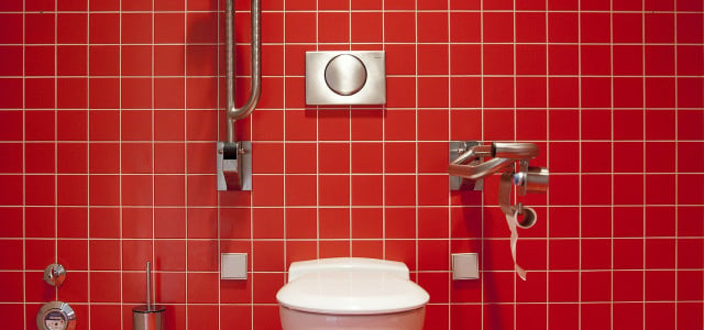Toilettendeckel schließen beim Spülen kann der Verbreitung von Keimen vorbeugen