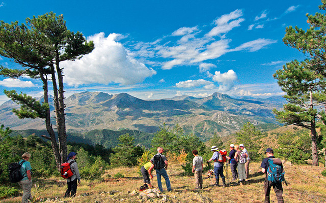 Wanderung bei Voskopoja (Albanien) Wanderung bei Voskopoja (Albanien)
