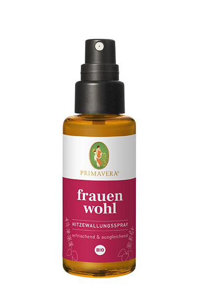 Primavera Geschenk frauenwohl Produkte Hitzewallungsspray