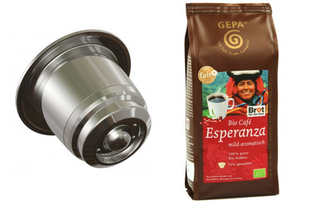 Mycoffeestar: Alternative zu Nespresso-Kapseln, Gepa Kaffee Mycoffeestar: Alternative zu Nespresso-Kapseln, Gepa Kaffee
