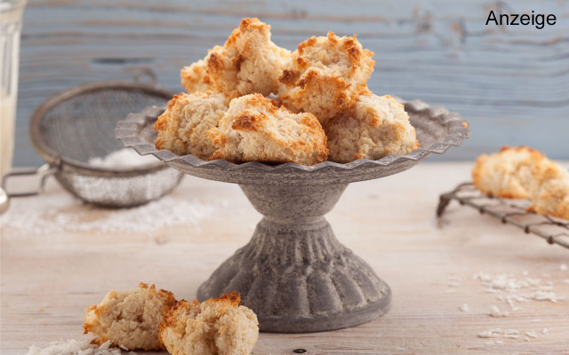 Provamel Kokos Makronen Provamel Rezept Kokos Makronen