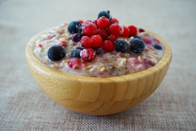 Overnight oats are a great way to start your day low in sodium.