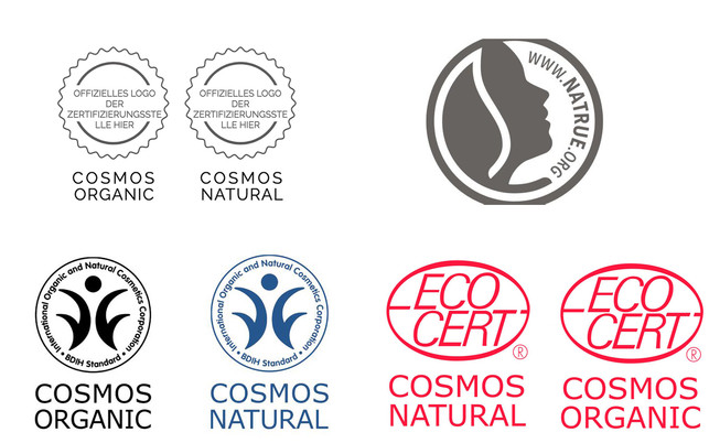 Naturkosmetiksiegel-z-Natrue-Cosmos-BDIH-Ecocert-20210617-1280x800 Die Siegel Cosmos, Natrue, BDIH und Ecocert werden erst nach einer unabhängigen Prüfung vergeben.