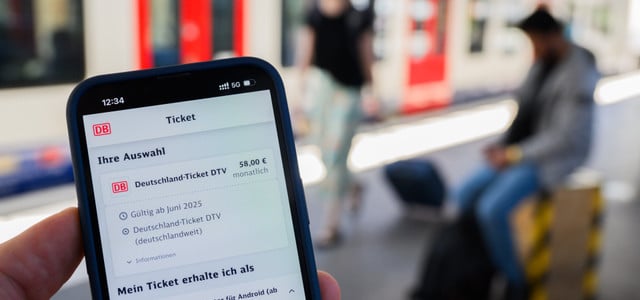 Deutschlandticket für Juni 2025