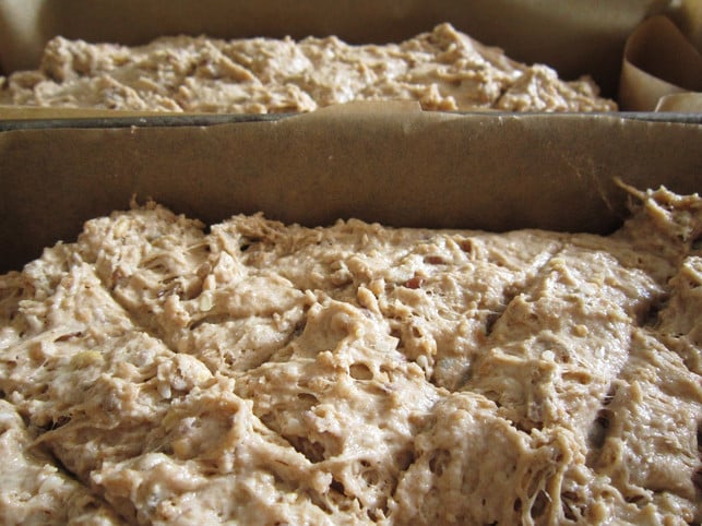 fuelle-den-teig-fuer-das-no-knead-bread-in-einen-top-cc0-pixabay-ulleo-200609_download Fülle den Teig für das No-Knead-Bread in einen Topf oder eine Kastenform.