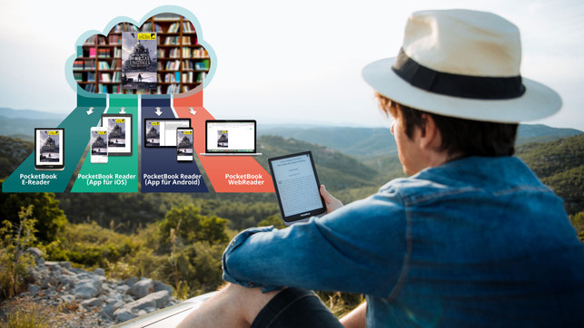 Die PocketBook-Lesewelt ist dein digitales Bücherregal. Die PocketBook-Lesewelt ist dein digitales Bücherregal.