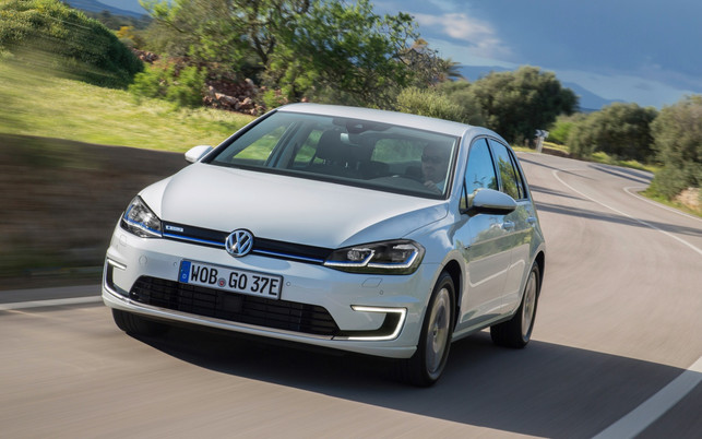 Volkswagen VW e-Golf 2017 VW e-Golf: Reichweite in unserem Test bis zu 285 km