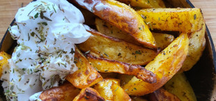 Gemüse in der Heißluftfritteuse