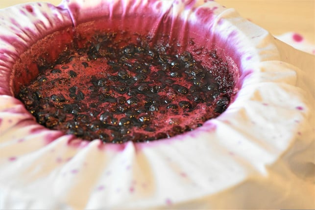 indem-du-den-johannisbeersirup-durch-ein-mulltuch-cc0--pixabay--ritae-250807_download Indem du den Johannisbeersirup durch ein Mulltuch abseihst, entfernst du Kerne und Häute.