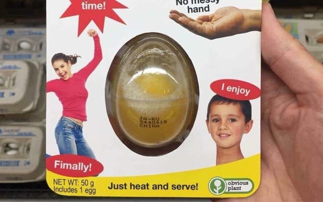 ei-roh-aufgeschlagen-pre-cracked egg-s-obvious plants-181106-960x600 Plastik Ei roh aufgeschlagen