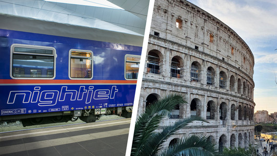 Nightjetz der ÖBB: Im Nachtzug nach Rom Nightjetz der ÖBB: Im Nachtzug nach Rom
