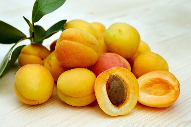 aprikosensaison-ist-von-mai-bis-september-cc0-pixabay-couleur-180725_download Aprikosen als Obst mit wenig Zucker.