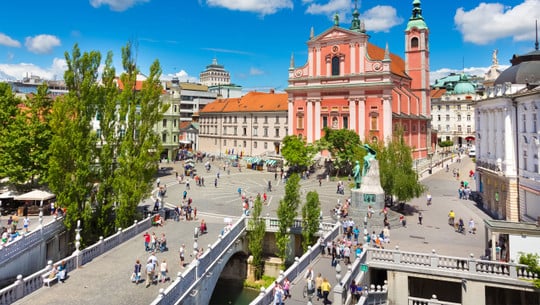 Autofreie Innenstädte – hier: Ljubljana Autofreie Innenstädte – hier: Ljubljana