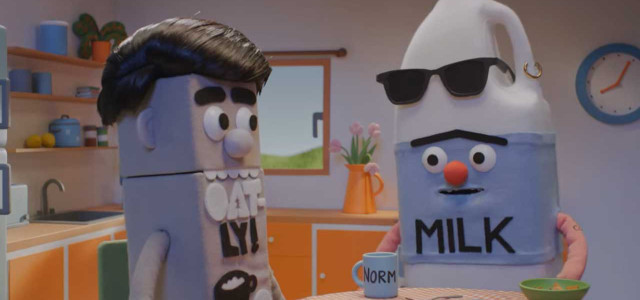 In der ersten Episode trennt sich Norm von seinem Freund Milk.