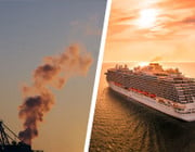Kreuzfahrtschiffe blasen schädliche Abgase in die Luft