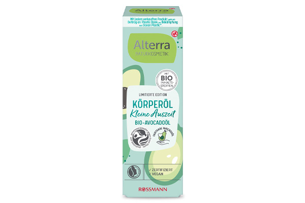 Körperöl Kleine Auszeit Bio-Avocadoöl