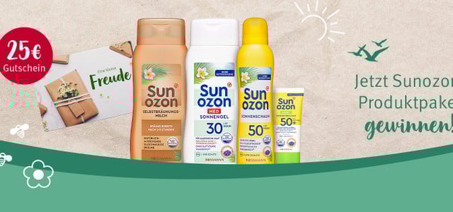 Rossmann Gewinnspiel Sunozon