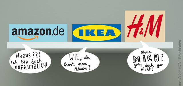 Alternativen zum Amazon, H&M, Ikea