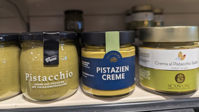 pistaziencreme-hype-bw Durch den Hype um Dubai-Schokolade steigt die Nachfrage nach Pistazien und Pistaziencreme.