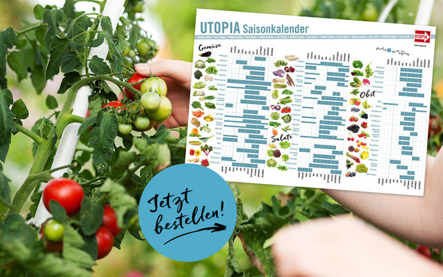 Obst Gemüse Saisonkalender bestellen Was hat was Saison? Der Utopia-Saisonkalender sagt es dir