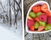 Winterfehler: Obst aus dem Sommer essen